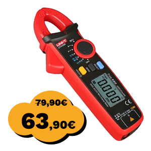 Instrument UT-210 D MINI STRUJNA KLIJEŠTA 200 A AC/DC, Uni-trend