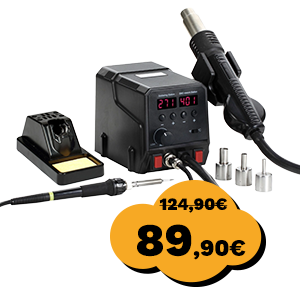 Lemna stanica na vrući zrak ZD-8922, 2u1, ESD version