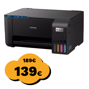 Multifunkcijski printer Epson EcoTank L3231, C11CJ68408, printer/scanner/copy, 600 x 1200, USB B, crni
