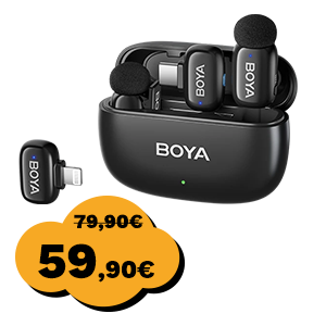 Mikrofon BOYA mini-12, bežični mikrofonski sustav