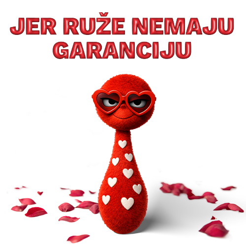 Jer ruže nemaju garanciju promo banner